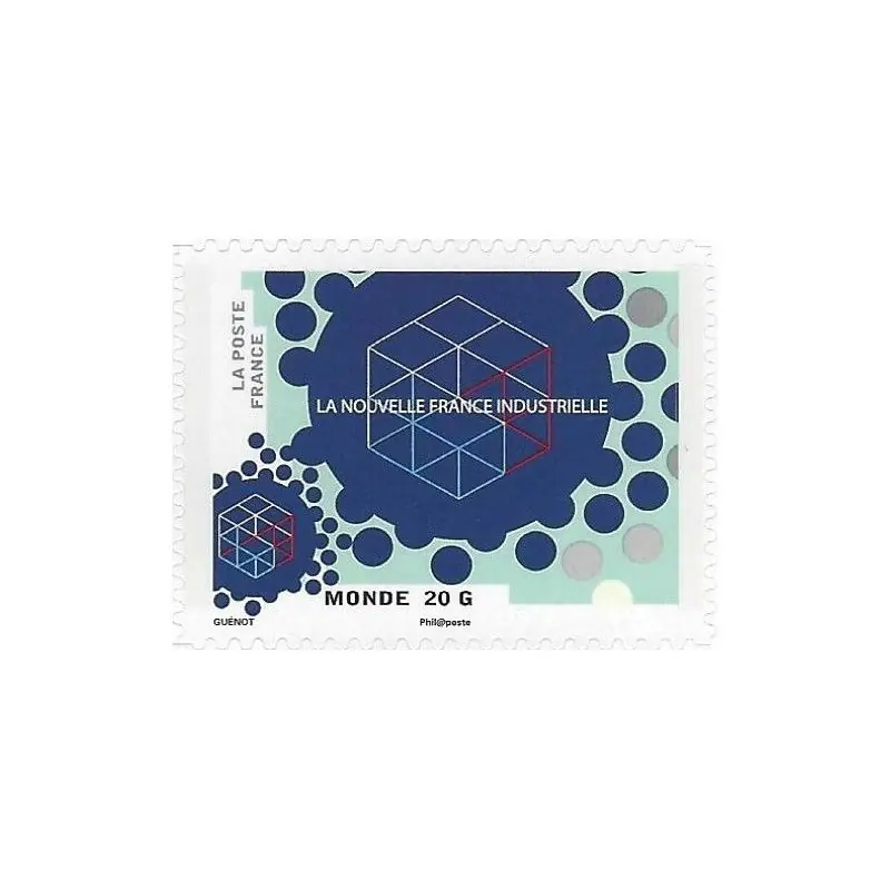 Marque Timbre autoadhésif de France N°1069 - Composition symbolique.