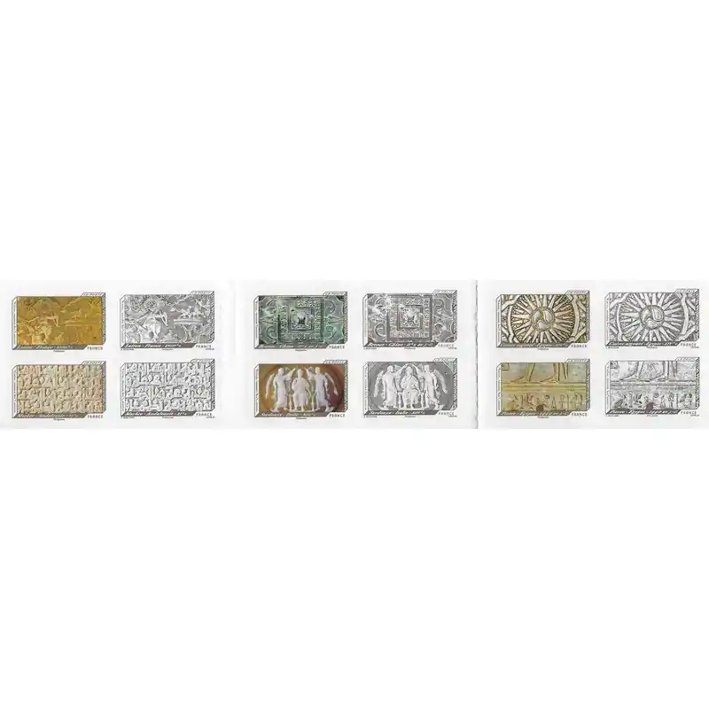 Prix Promo Timbres autoadhésifs de France N°650-661, Impressions de relief.