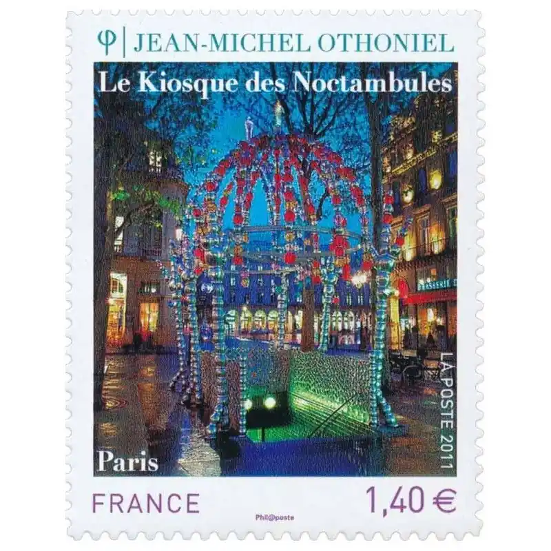 Offre Exclusive Timbre autoadhésif de France N°525 Jean-Michel Othoniel.