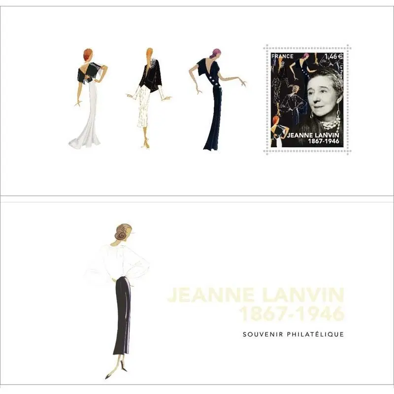 Promotion Saisonnière Bloc souvenir N°138 Lanvin - Portrait neuf**.