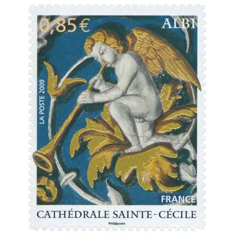 Prix Réduit Timbre autoadhésif de France N°267 Cathédrale Sainte-Cécile.