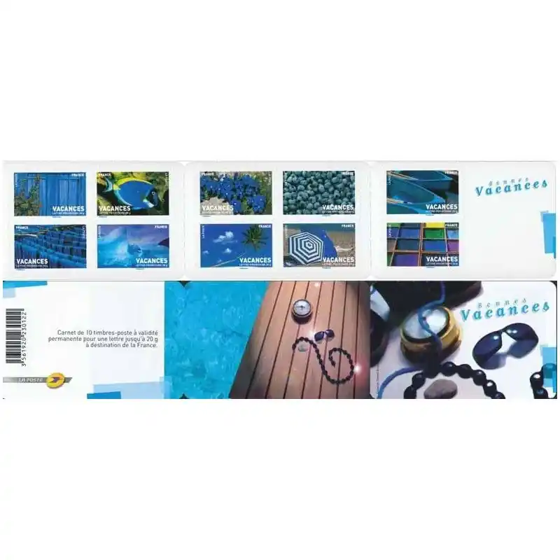 Meilleur Prix Timbres autoadhésifs de France N°118-127, Les vacances.