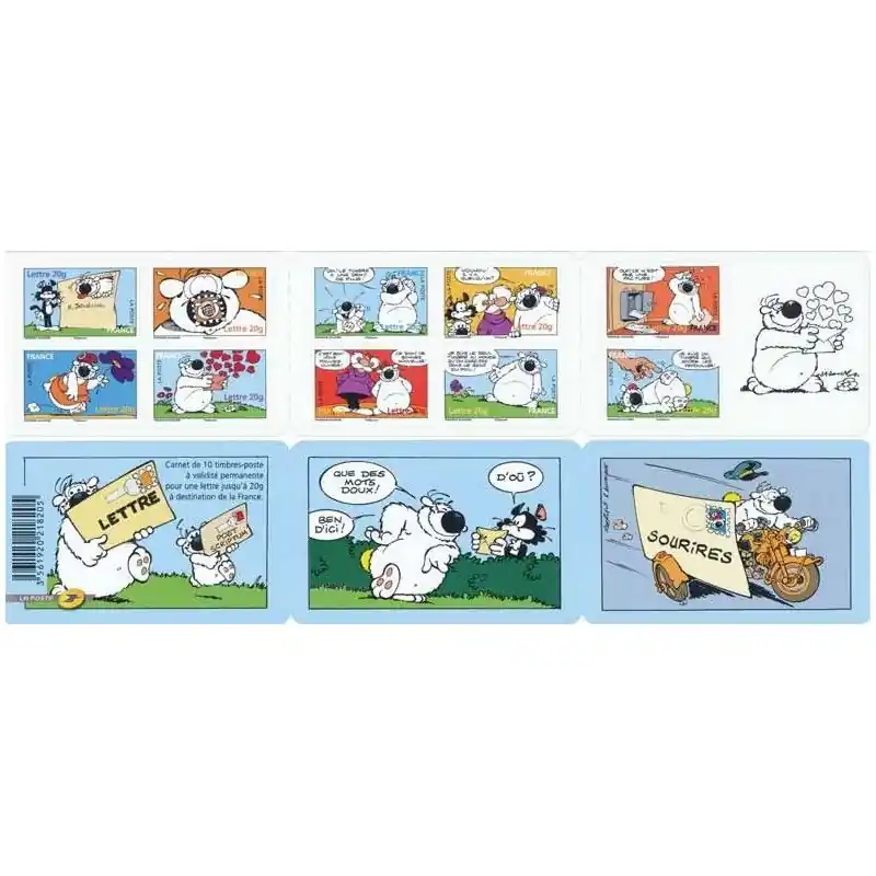 Acheter En Ligne Timbres autoadhésifs N°86-95, Le chien Cubitus.