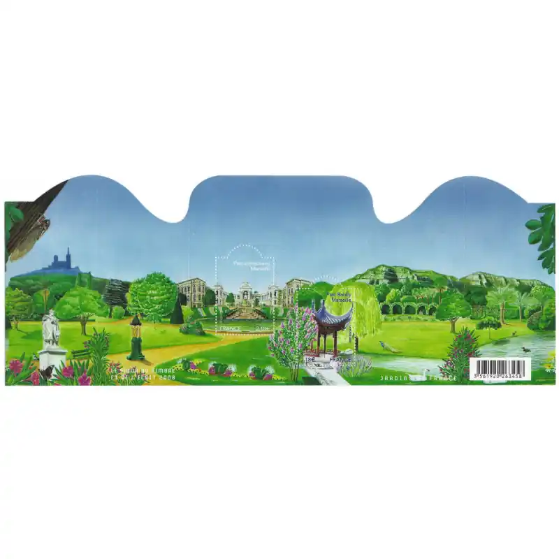 Bloc-feuillet de timbres N°118 Jardins de France neuf**. Achetez Aujourd’hui