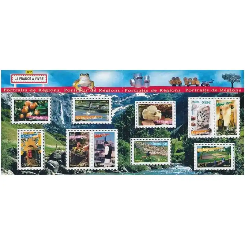 Achetez Aujourd’hui Bloc-feuillet de timbres N°94 La France à vivre - 7 neuf**.