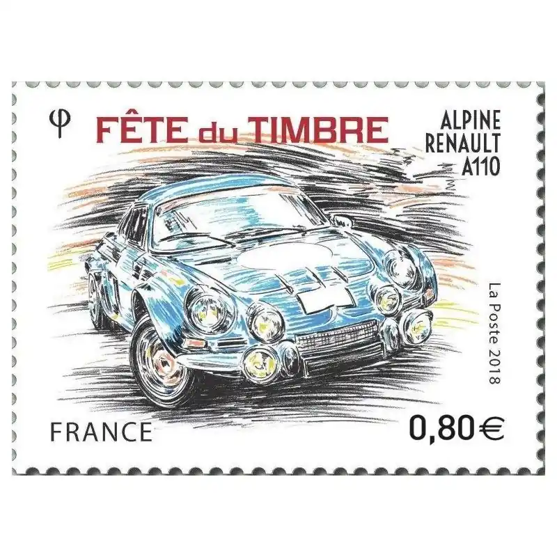 Timbre de France N° 5204 Renault Alpine neuf**. Solde