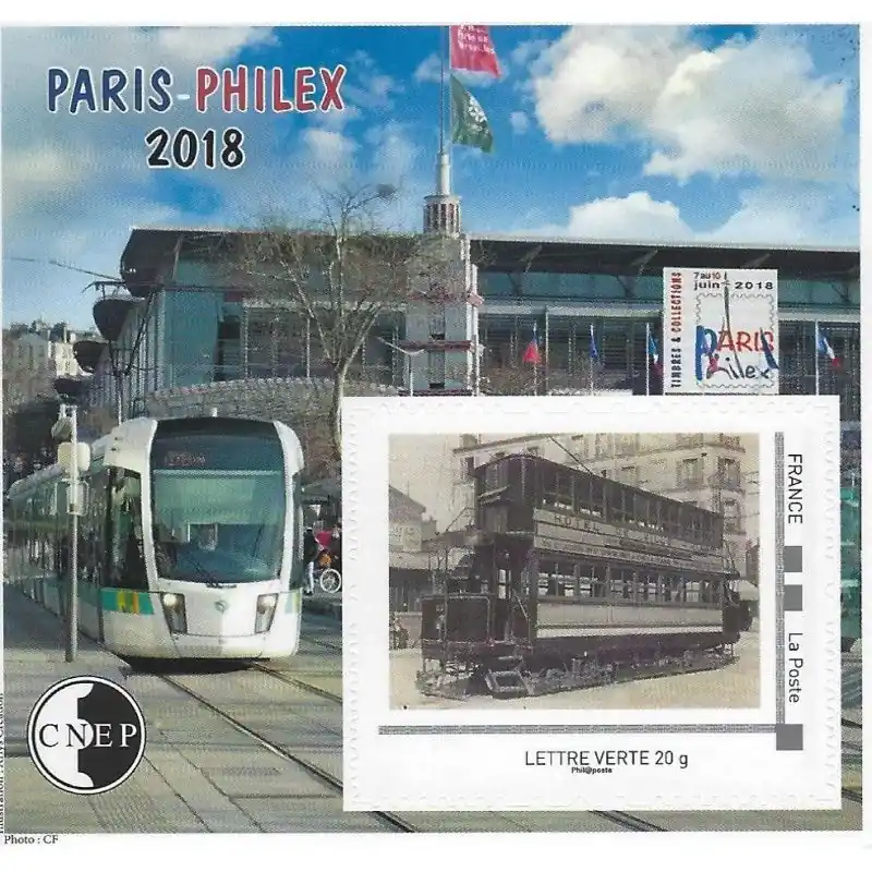 Bloc C.N.E.P. N°78 Paris Philex 2018 autoadhésif. Jusqu’à Épuisement Des Stocks
