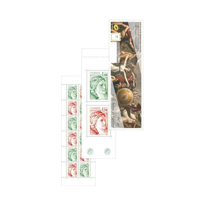 Carnet mixte gommé 40 ans de la Sabine de Gandon N°1524. Original