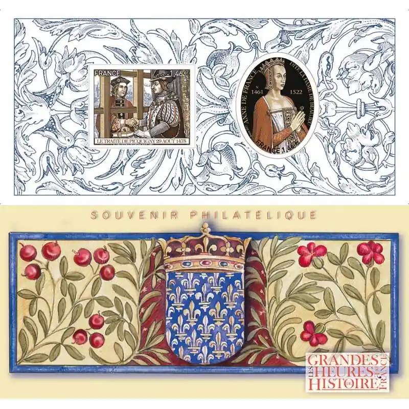 Bloc souvenir N°136 Histoire de France neuf**. Dernier Modèle