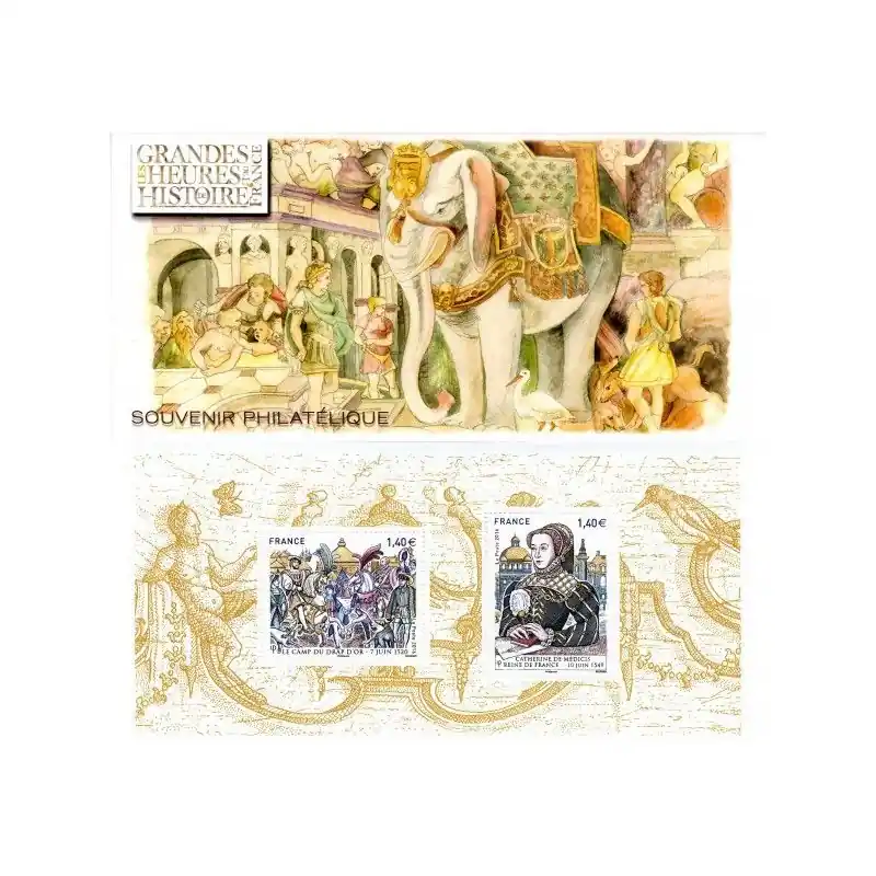 Vente Flash Bloc souvenir N°127 Histoire de France neuf**.