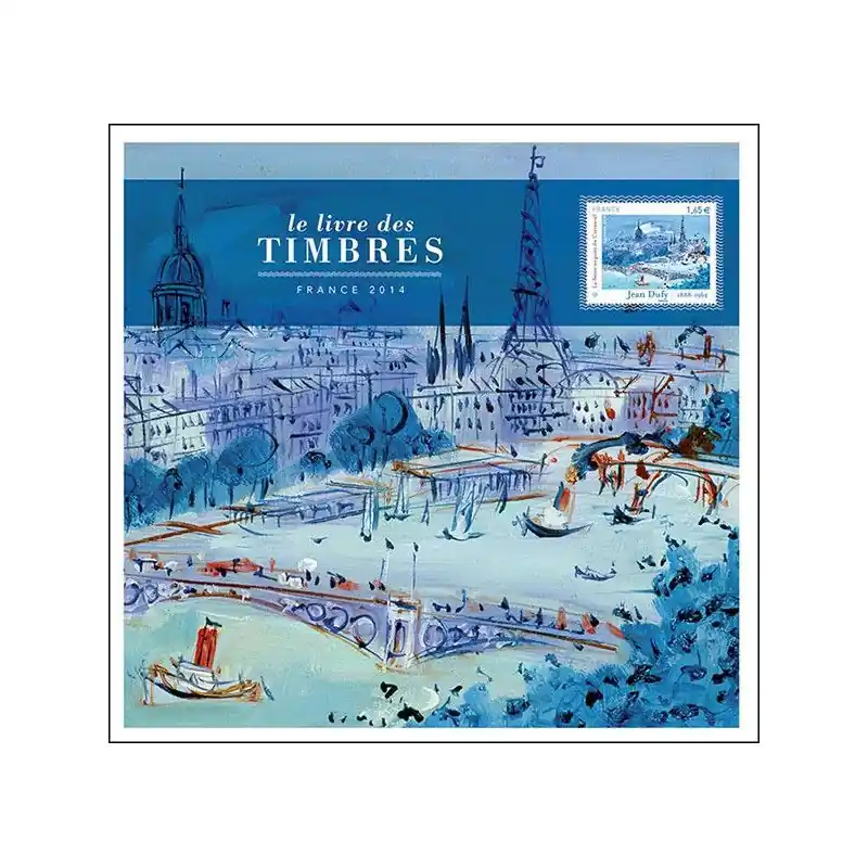 Promotion Saisonnière Livre des timbres de France de l'année 2014.