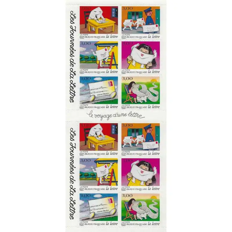 Bon Plan Carnet de 12 timbres - Le voyage d'une lettre 1997.