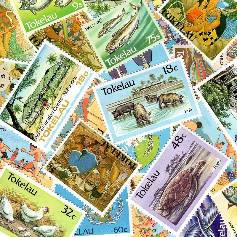 Tokelau 10 timbres de collection tous différents. Nouveauté
