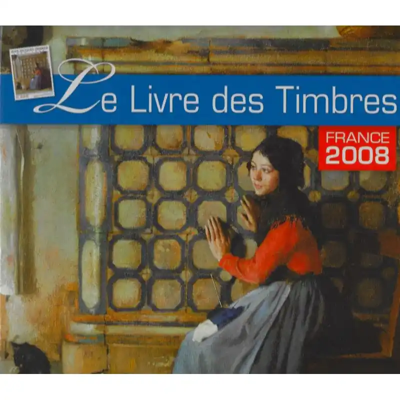 Livre des timbres de France de l'année 2008. Dernier Modèle