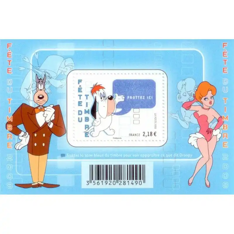 Offre Limitée Bloc-feuillet de timbre N°116 Droopy neuf**.