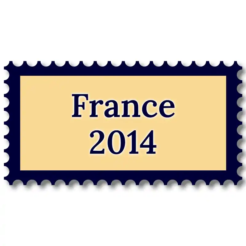 Acheter Direct France 2014 année complète de timbres neufs**.