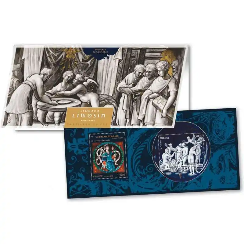 Bloc souvenir N°108 Léonard Limousin neuf**. Offre Spéciale