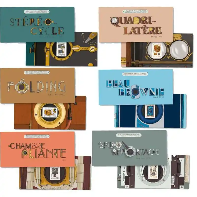 Blocs souvenirs N°101-106 Appareils photographiques Neuf**. Seulement Aujourd’hui