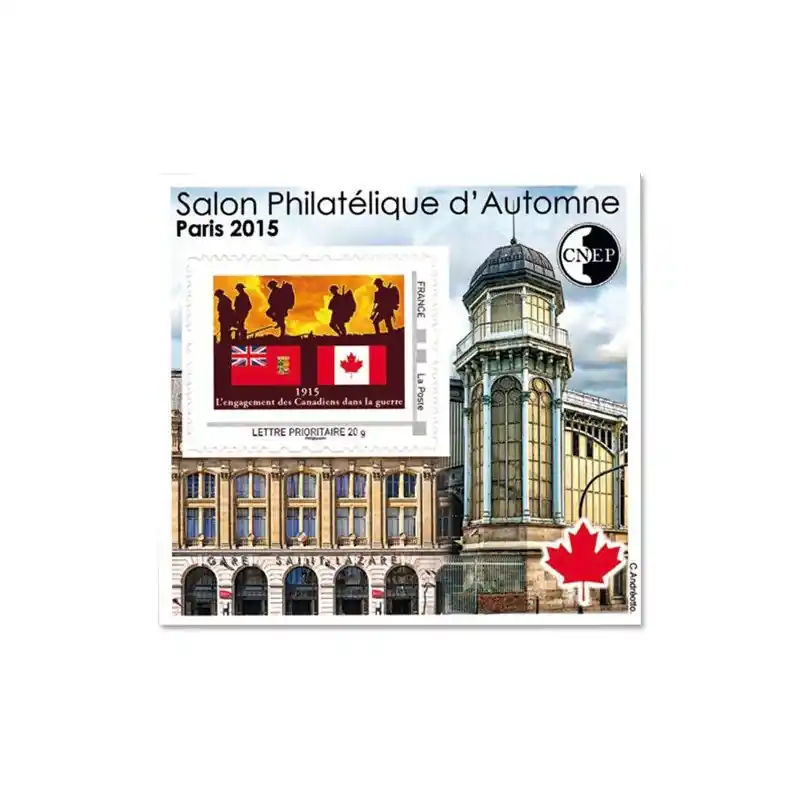 Bloc C.N.E.P. N°69 Canada 2015 autoadhésif. Top Vente