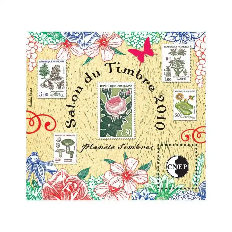 Bloc C.N.E.P. N°56 La Flore 2010 neuf**. Authentique