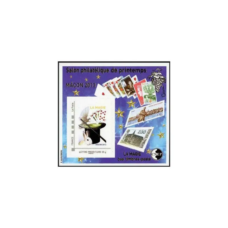 Bloc C.N.E.P. N°63 La magie 2013 autoadhésif. Prix Promo