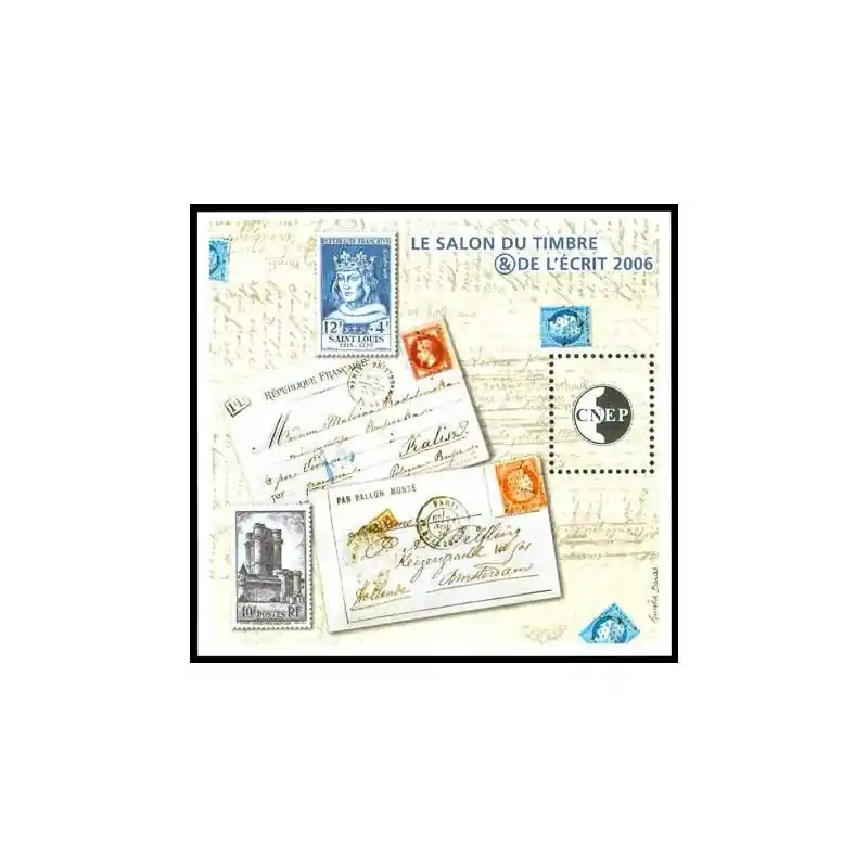 Nouvel Arrivage Bloc C.N.E.P. N°46 Salon du Timbre et de l'Ecrit 2006 neuf**.