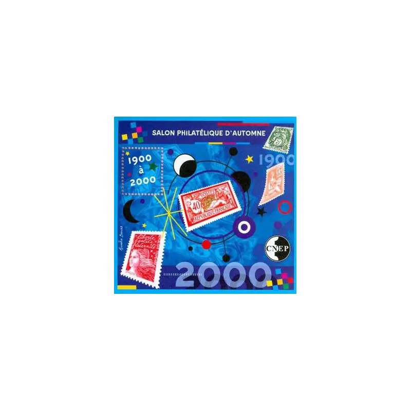 Prix Cassé Bloc C.N.E.P. N°32 Salon d'Automne à Paris 2000 neuf**.