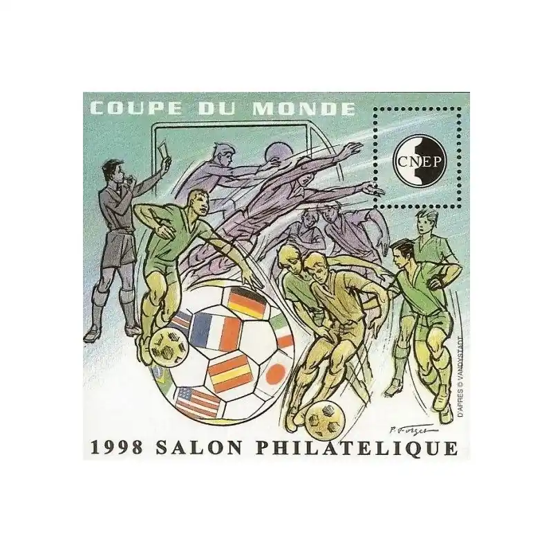 Bloc C.N.E.P. N°26 Coupe du monde 1998 neuf**. Nouvel Arrivage