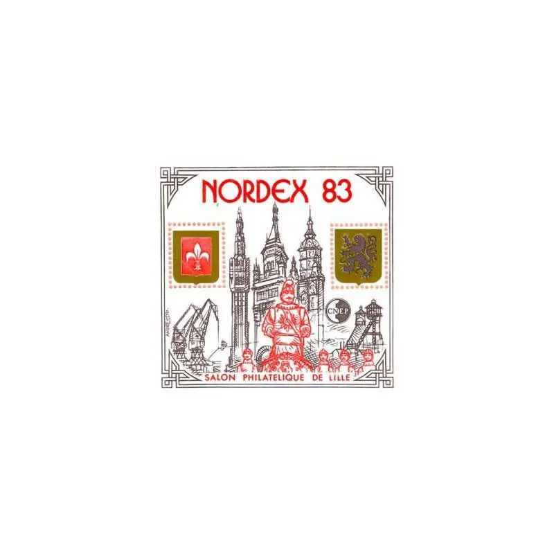 Bloc C.N.E.P. N°4 Nordex 1983 neuf**. Paiement Sécurisé