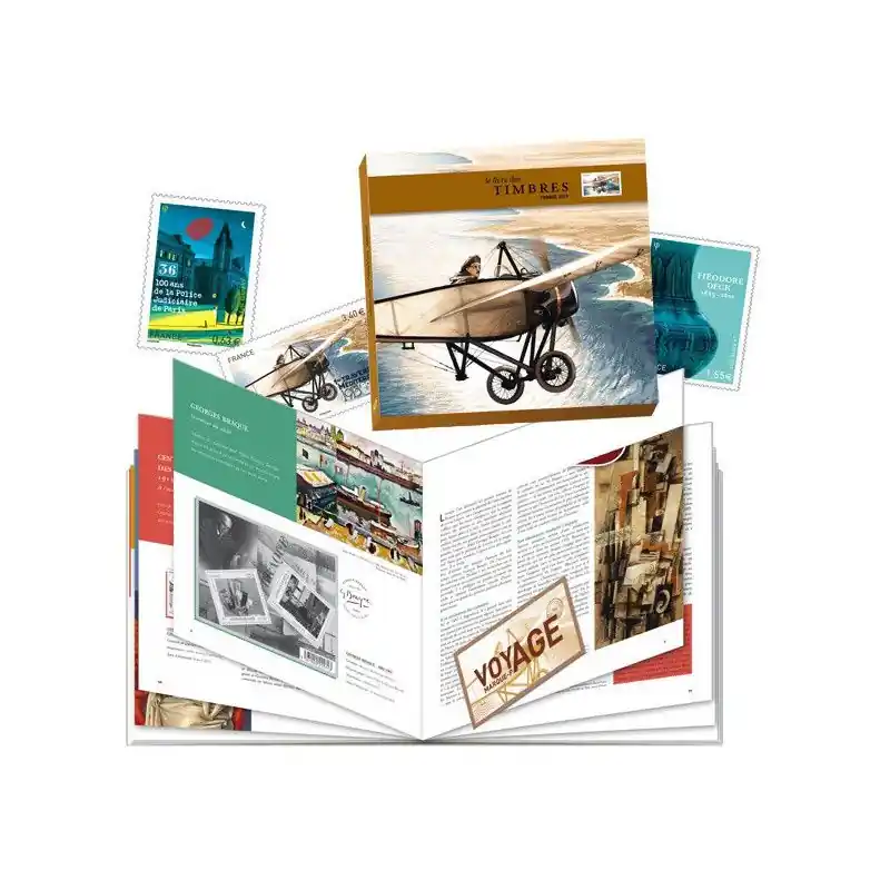 Livre des timbres de France de l'année 2013. Livraison Gratuite