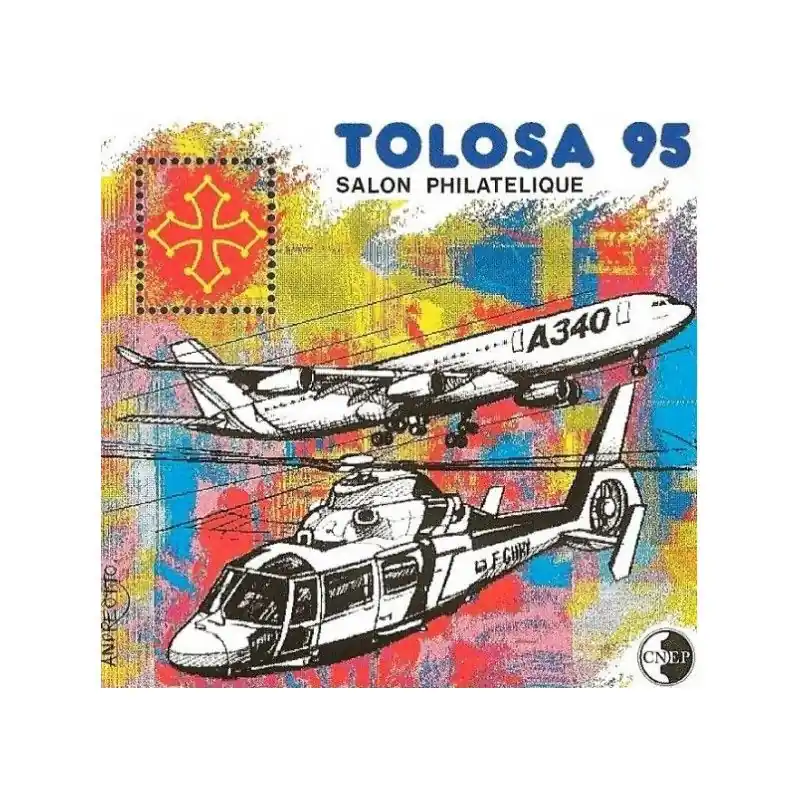 Bloc C.N.E.P. N°20 Tolosa 1995 neuf**. Haute Qualité