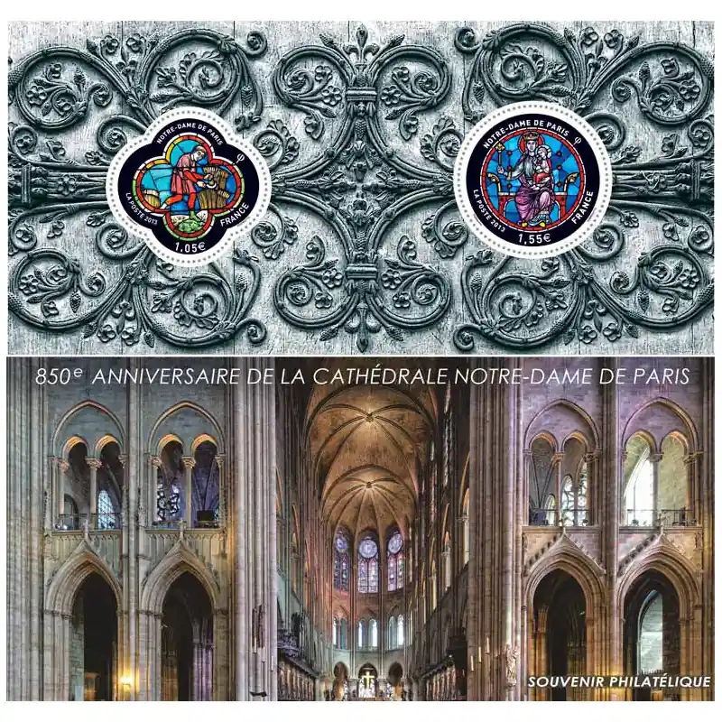 Bloc souvenir N°78 Notre dame de Paris neuf**. Usine Directe