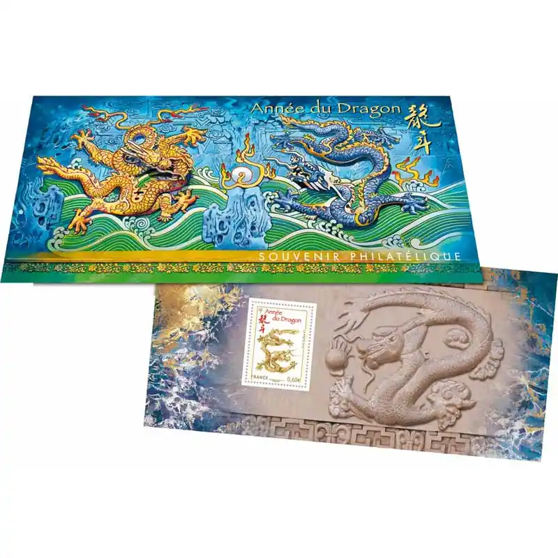 Bloc souvenir N°67 Année du dragon neuf**. Bon Plan