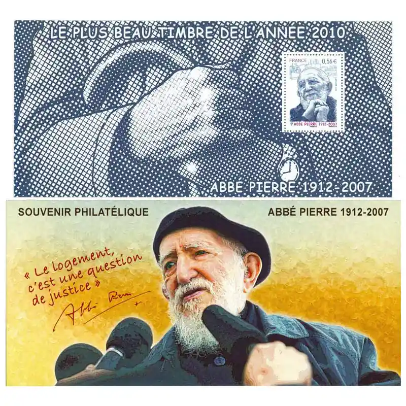 Bon Marché Bloc souvenir N°66 Abbé Pierre neuf**.