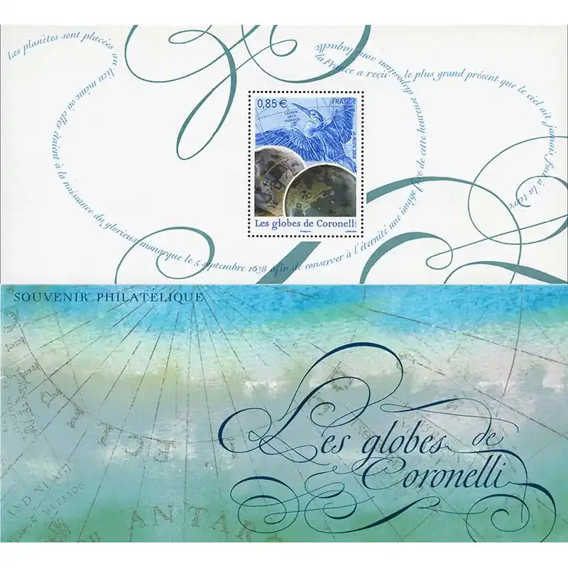 Certifié Bloc souvenir N°26 Les globes de Coronelli neuf**.