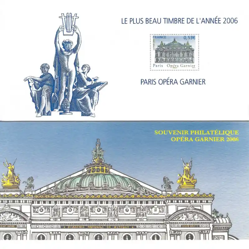 Original Bloc souvenir N°24 Opéra Garnier neuf**.