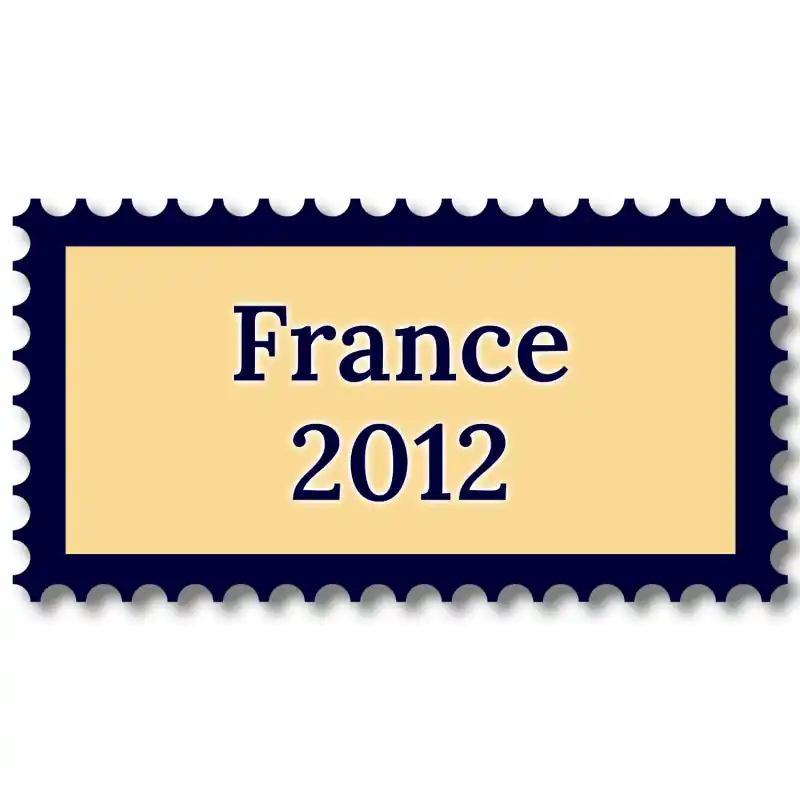 Offre Exclusive France 2012 année complète de timbres neufs**.