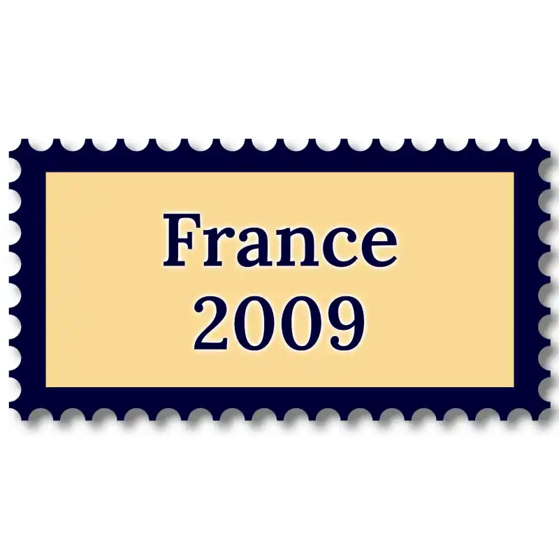 Top Qualité France 2009 année complète de timbres neufs**.