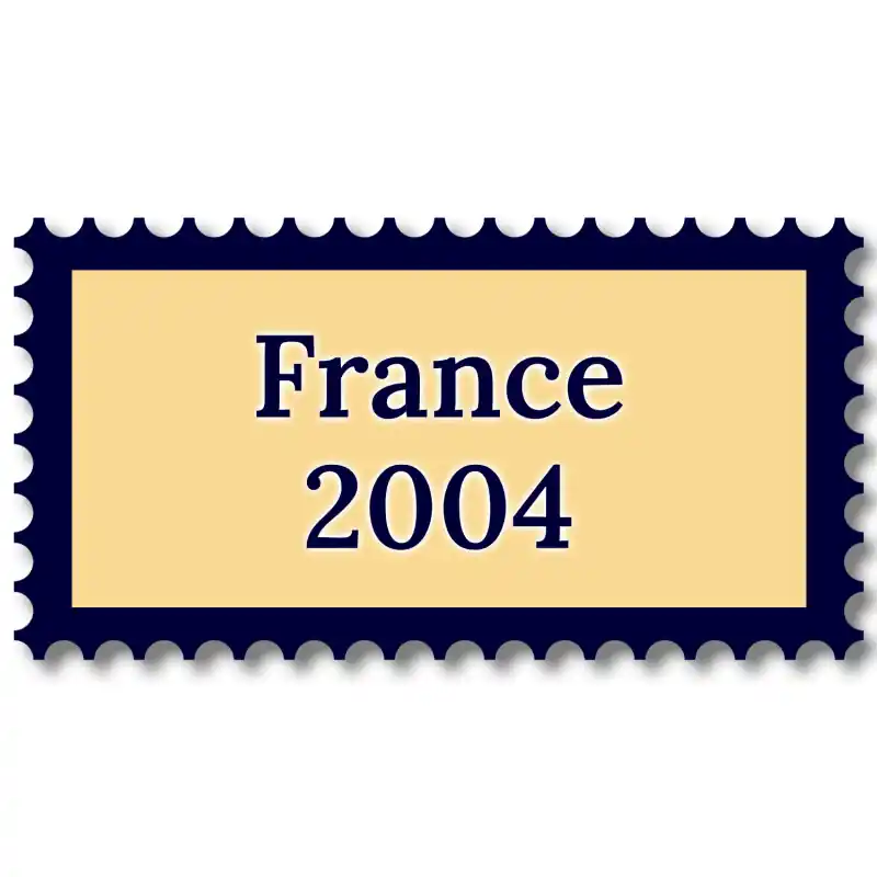 Acheter Direct France 2004 année complète de timbres neufs**.