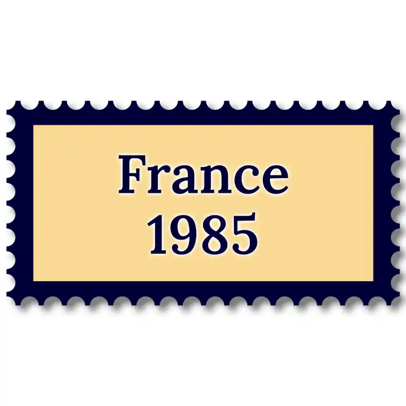 Promotion Saisonnière France 1985 année complète de timbres neufs**.