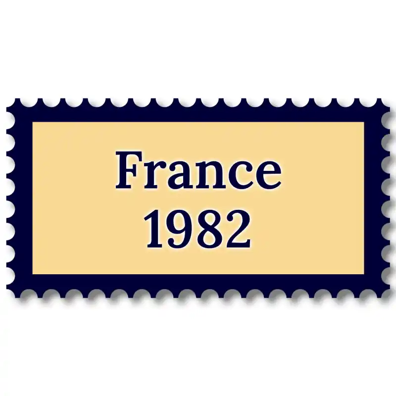 Achat Immédiat France 1982 année complète de timbres neufs**.