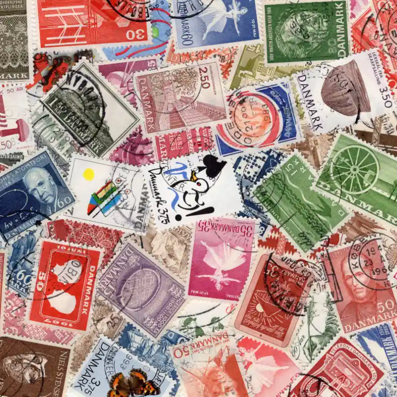Meilleur Prix Danemark timbres grands formats tous différents.