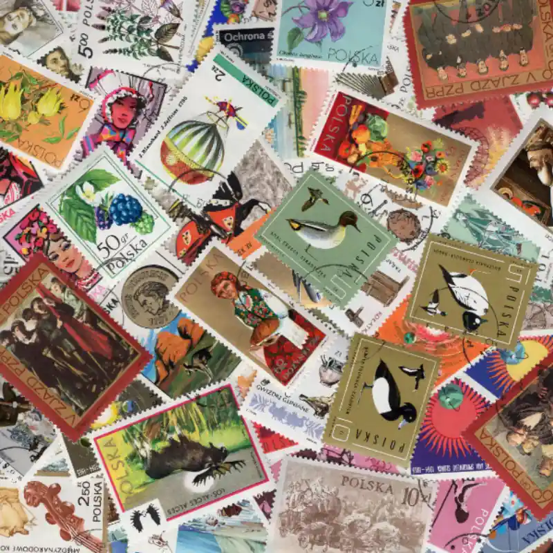 Pologne timbres de collection grands formats. Vente Flash
