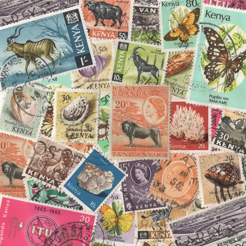 Kenya timbres de collection tous différents. Top Vente