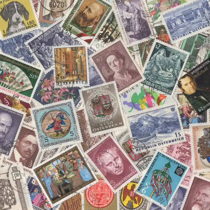 Pas Cher Autriche timbres de collection commémoratifs.