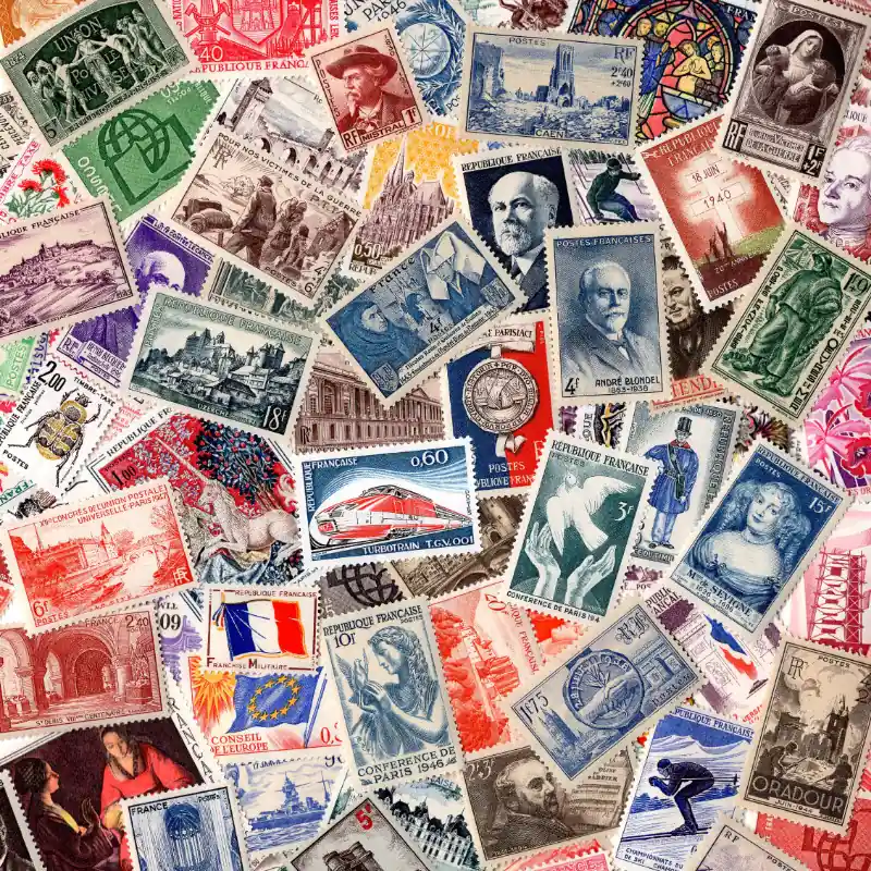 Timbres de France neufs tous différents. Achat Immédiat
