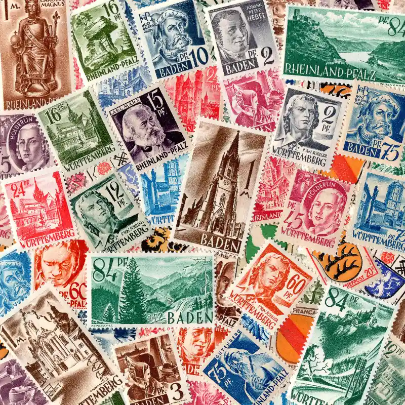 Timbres de France Occupation tous différents. Offre Spéciale