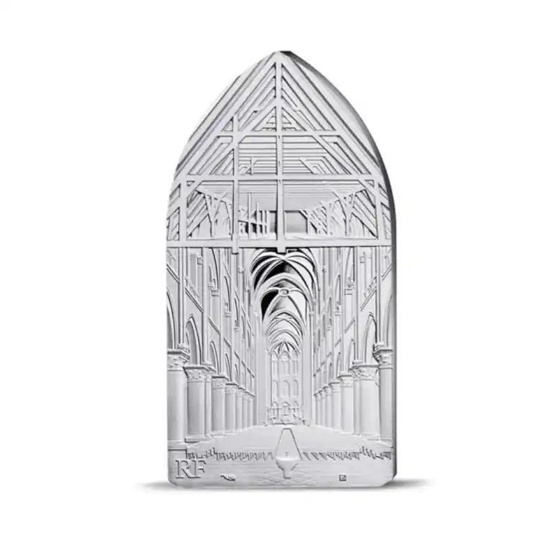 France Notre-Dame de Paris 10 euros argent en coffret BE 2024. Prix Choc