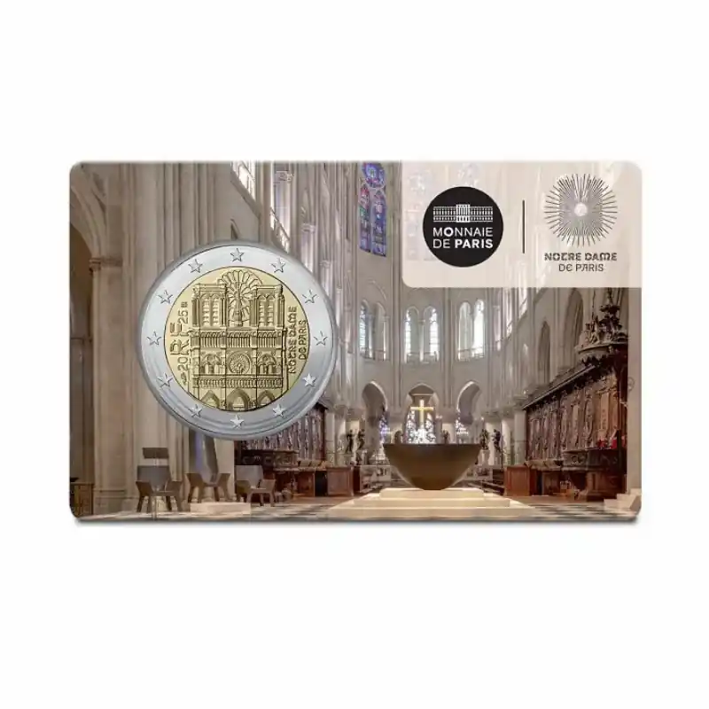 Jusqu’à Épuisement Des Stocks 2 euros commémorative France 2025 - Notre-Dame de Paris BU.