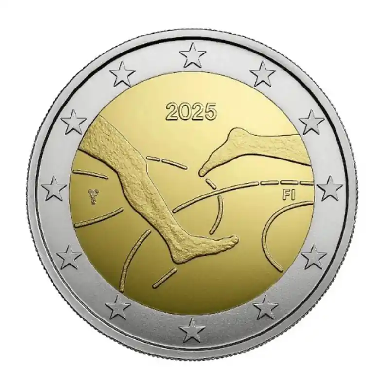 Prix Choc 2 euros commémorative Finlande 2025 - Match d’athlétisme.